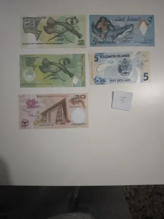 Álbum 170 Billetes Mundiales Colección