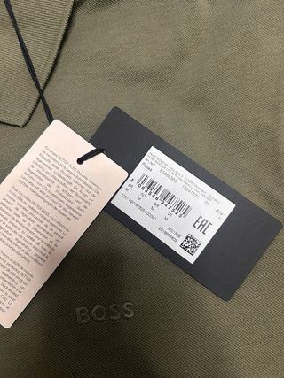 Polo BOSS Hombre Verde Oliva Nuevo Talla M