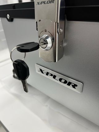 Bauletto X-PLOR 38L top case colore alluminio