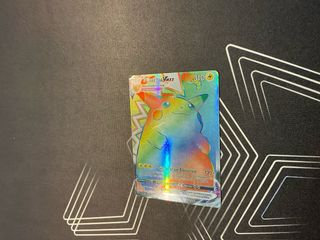 Carta Pokémon Pikachu VMAX Gigamax Rainbow