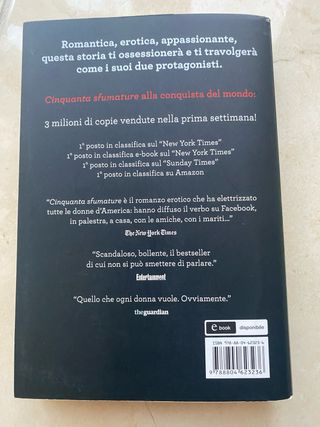 Libro: Cinquanta sfumature di grigio