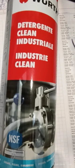 Detergente Würth Industriale Clean