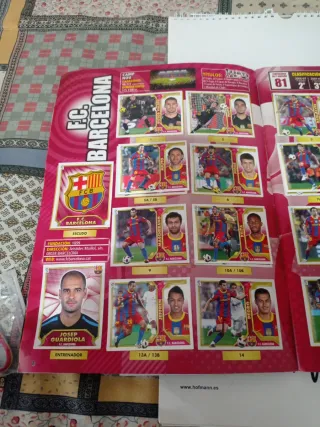 Colección Oficial Cromos Liga BBVA 2011-12 y 08-09