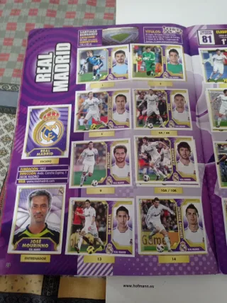 Colección Oficial Cromos Liga BBVA 2011-12 y 08-09