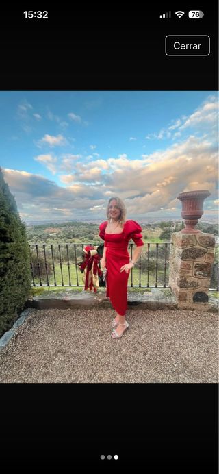 Vestido rojo ASOS