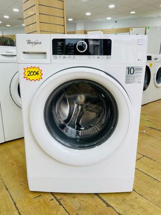 Lavadora Whirlpool 8kg 1200rpm A+++ - Como nueva