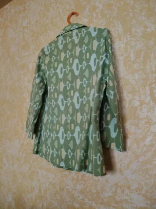 Camiseta manga francesa estampada