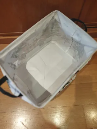 Cesta Almacenaje Navidad 40x30x30cm