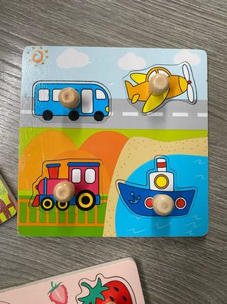 Puzzles de madera para bebés