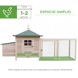 Gallinero Madera Exterior Jaula Gallinas