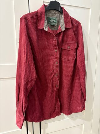 Camicia Woolrich donna bordeaux