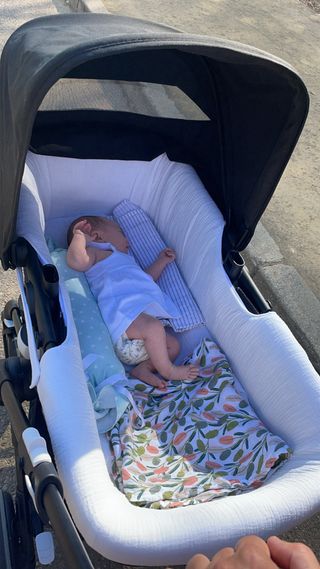 Funda capazo bambula Giraffa