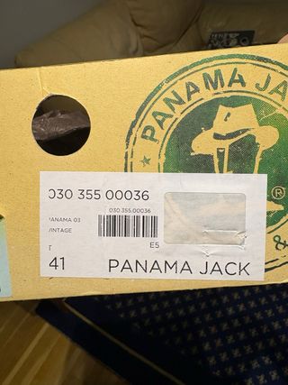 Botas Panama Jack Beige Marrón