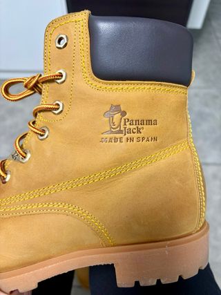Botas Panama Jack Beige Marrón