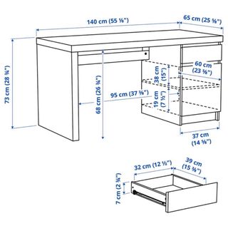 Escritorio MALM IKEA
