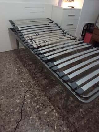 Cama eléctrica articulada con colchón 90x190