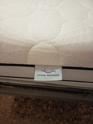 Cama eléctrica articulada con colchón 90x190