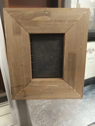 Dipinto olio su tavolo 35x30