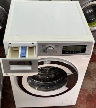 LAVADORA SMEG DE 8 KILOS A+++