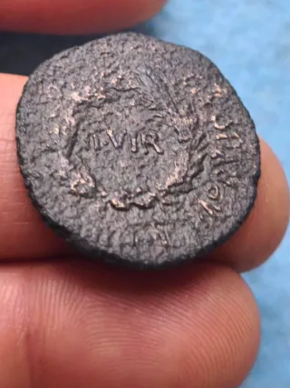 As di Tiberio TURIASO - Moneta antica in bronzo