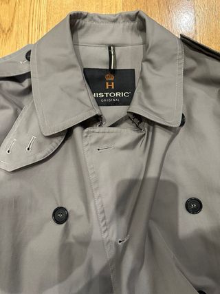Trench Historic Original Tg M Grigio