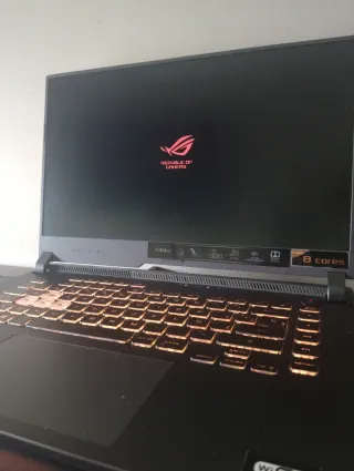 Portátil Gaming ASUS Negro/Gris