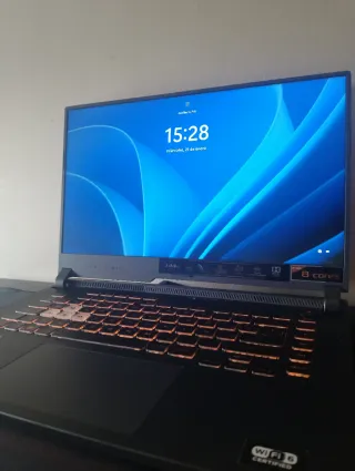 Portátil Gaming ASUS Negro/Gris