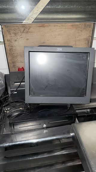 TPV IBM con cajón portamonedas
