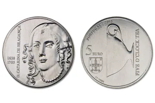 Portugal 2016 moneda 5€ Catarina de Bragança