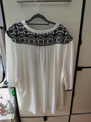 Blusa Kiabi Talla Xxl Estampado Étnico