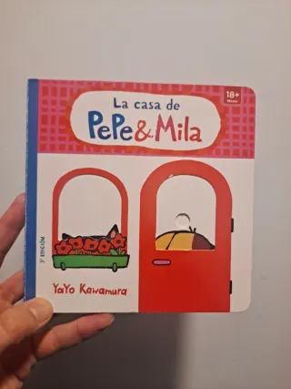 Libro cuento la casa de pepe y mila