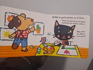 Libro cuento la casa de pepe y mila