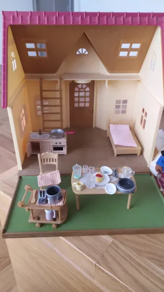 Lote Sylvanian 24 animales, casa accesorios y más