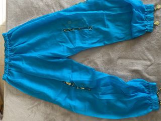 Disfraz árabe azul y dorado