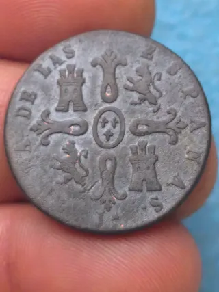 8 Maravedís Isabel II 1848