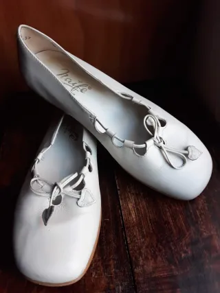 Zapatos Pazito comunión beige talla 36