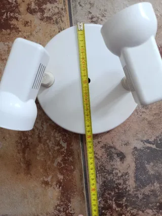Aplique doble  blanco