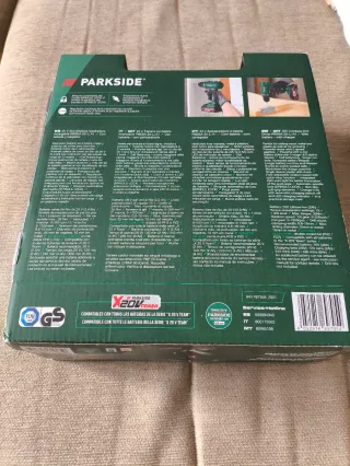 Taladro Atornillador Parkside 20V con bateria