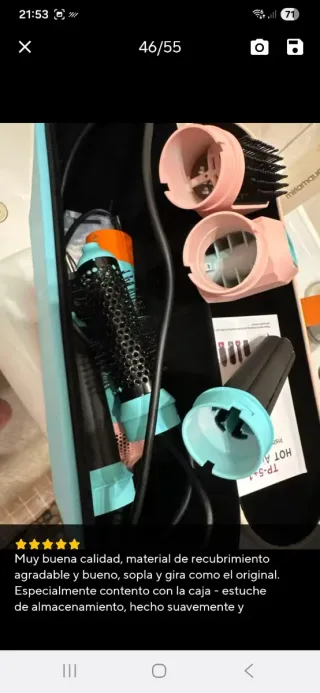 Set Secador y Accesorios Cabello NUEVO