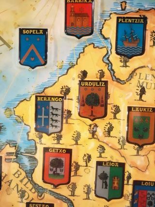 Cuadro Escudo Bizkaia Udal Heraldika