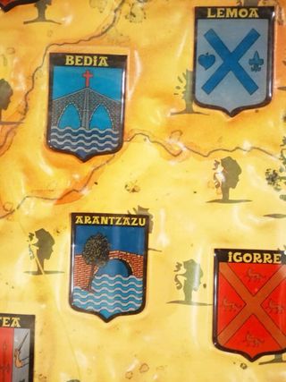 Cuadro Escudo Bizkaia Udal Heraldika