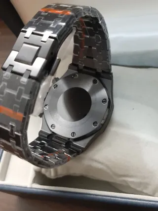 Orologio mod Cronografo in Acciaio Nero S-mod