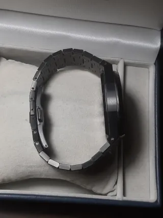 Orologio mod Cronografo in Acciaio Nero S-mod