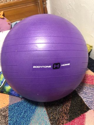 Pelota Yoga y Pilates Morada Bodytone Home