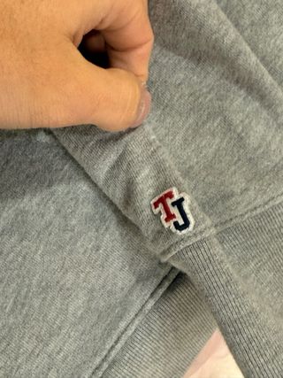 Felpa Tommy Jeans Grigia Taglia M