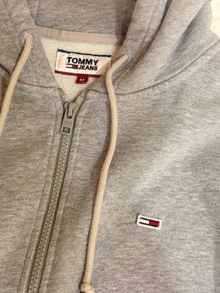 Felpa Tommy Jeans Grigia Taglia M