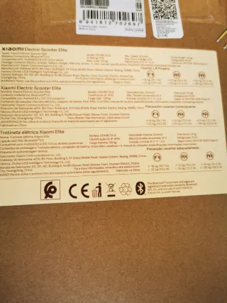 Xiaomi Electric Scooter Elite Nuevo con precinto.