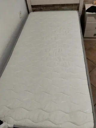 Dos somier y dos colchones de visco