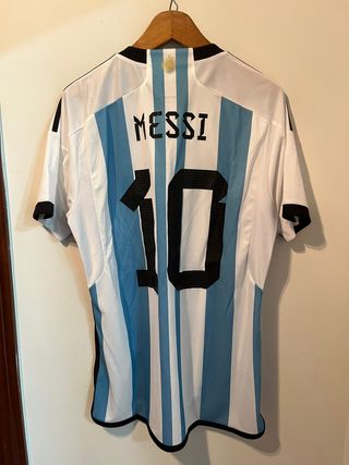 Camiseta Argentina Messi FINAL 2022 Original