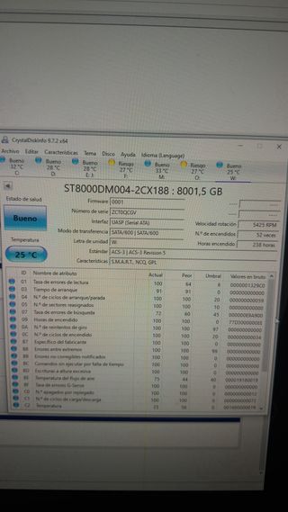Discos Duros internos 8TB x6 Seagate Barracuda